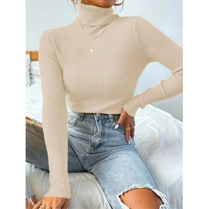 Helvano | Rollkragenpullover mit Rippstruktur für Damen