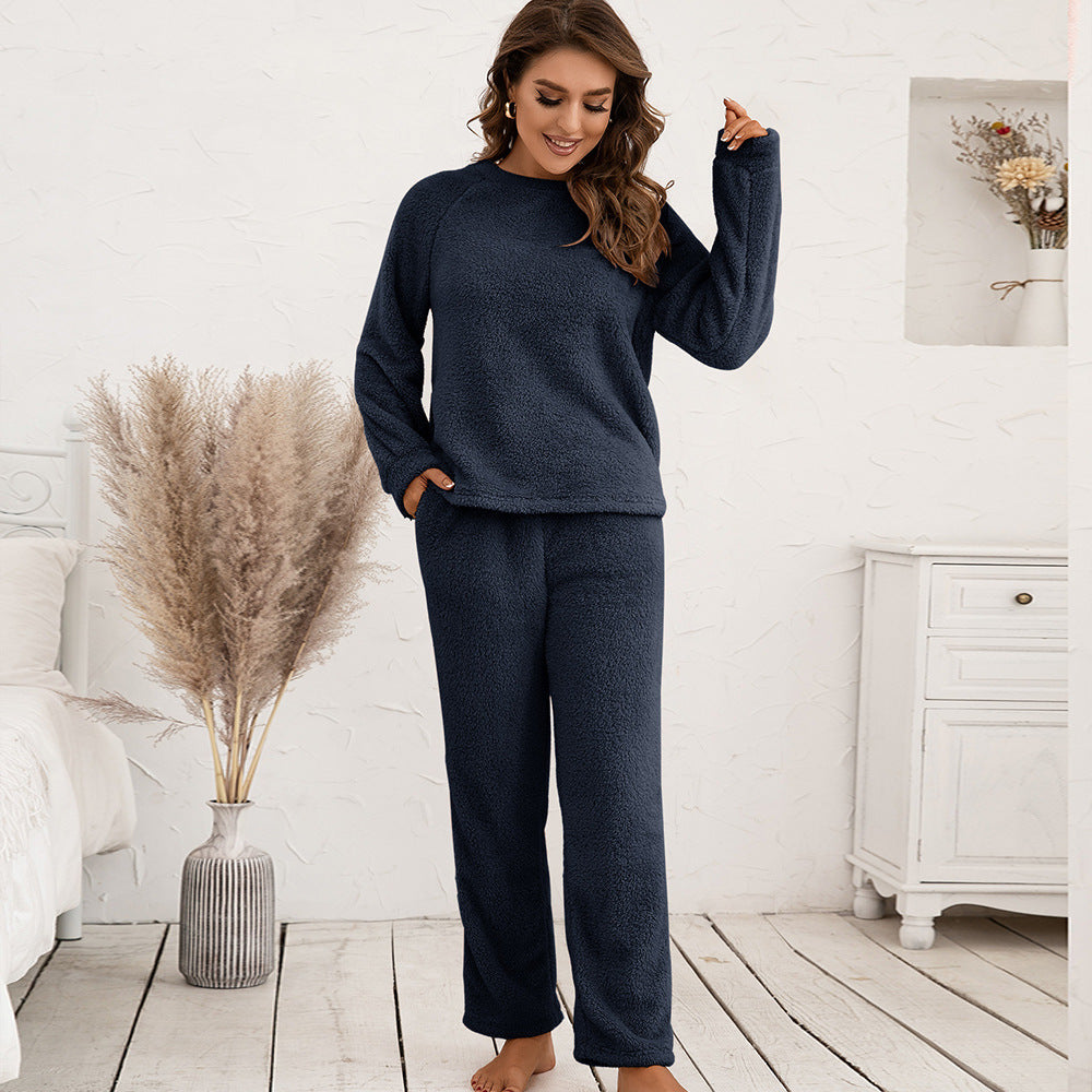 Helvano | Kuscheliges Fleece-Pyjama-Set für Damen