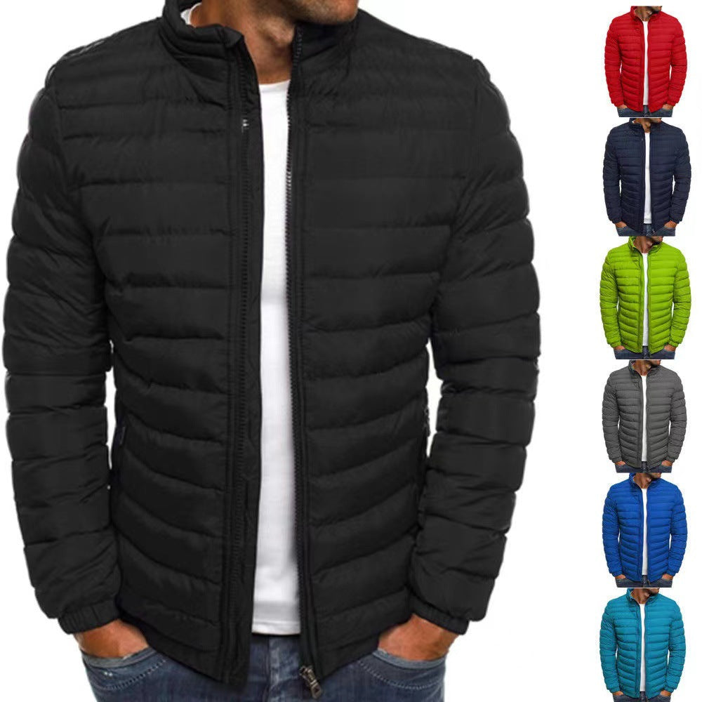 Helvano | Leichte Steppjacke für Herren mit Stehkragen