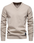 Helvano | Herren V-Neck Pullover aus Baumwolle