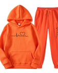 Helvano | Hoodie und Hose Set für Damen