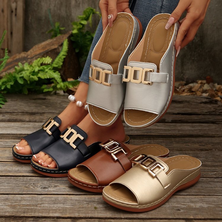 Helvano | Sandalen mit Schnalle für Damen