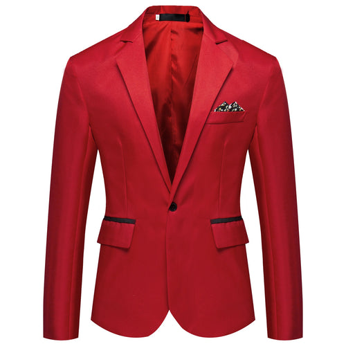 Helvano | Herren Sakko mit Satin-Finish