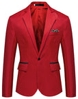 Helvano | Herren Sakko mit Satin-Finish