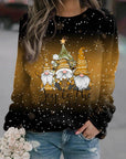 Helvano | Lockerer Damen-Pullover mit Print
