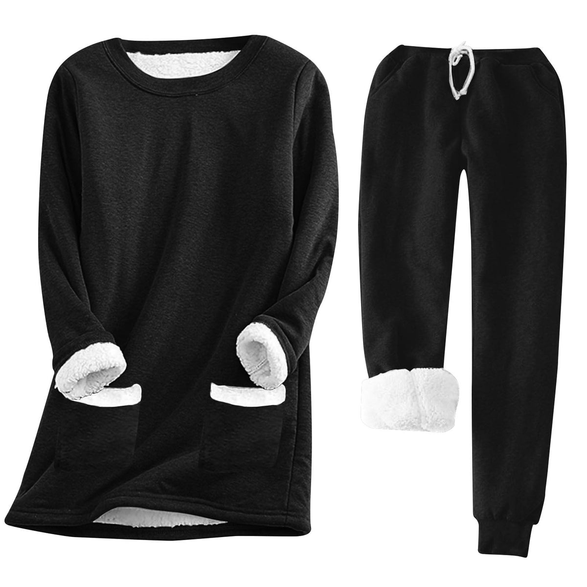 Helvano | Kuscheliger Fleece-Loungeanzug für Damen