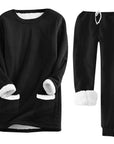 Helvano | Kuscheliger Fleece-Loungeanzug für Damen