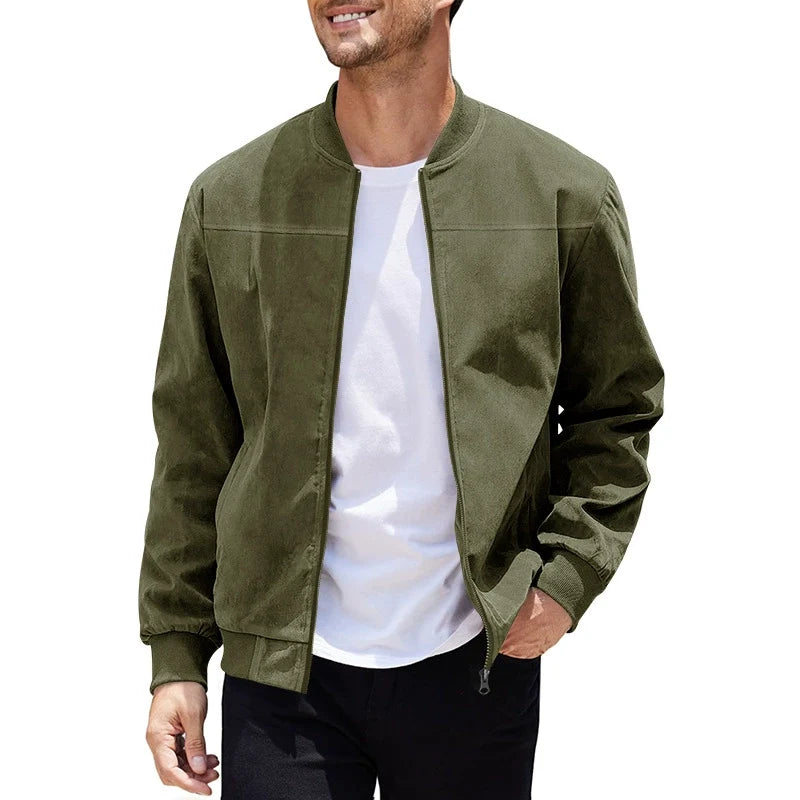 Helvano | Herren Wildlederoptik-Jacke