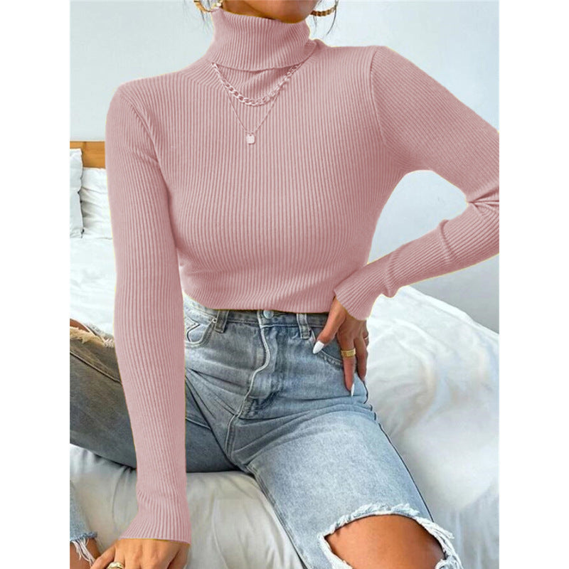 Helvano | Rollkragenpullover mit Rippstruktur für Damen