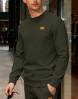 Helvano | Strukturstrick-Pullover für Herren