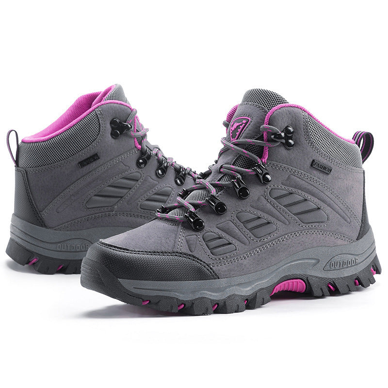 Helvano | Wanderschuhe für Damen mit Profilsohle