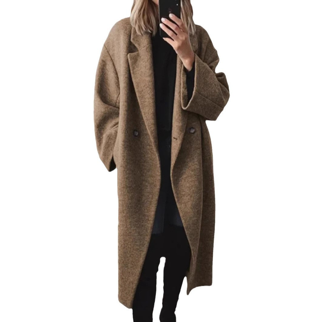Helvano | Oversized Wollmantel für Damen