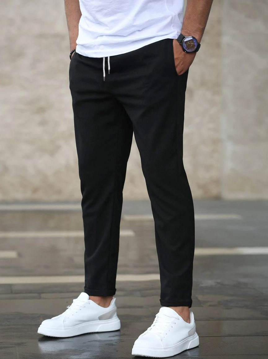 Helvano | Herren Stretch-Hose mit elastischem Bund