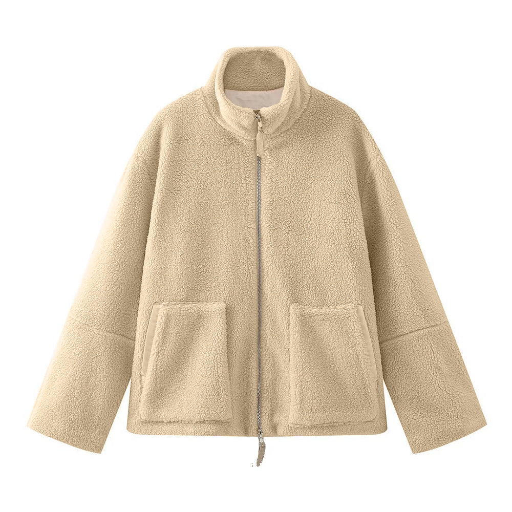 Helvano | Oversized Fleecejacke für Damen