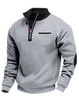Helvano | Fleece-Pullover mit Halfzip für Herren