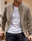 Helvano | Herren Wildlederoptik-Jacke
