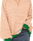 Helvano | Sweatshirt für Damen mit bunten Streifen