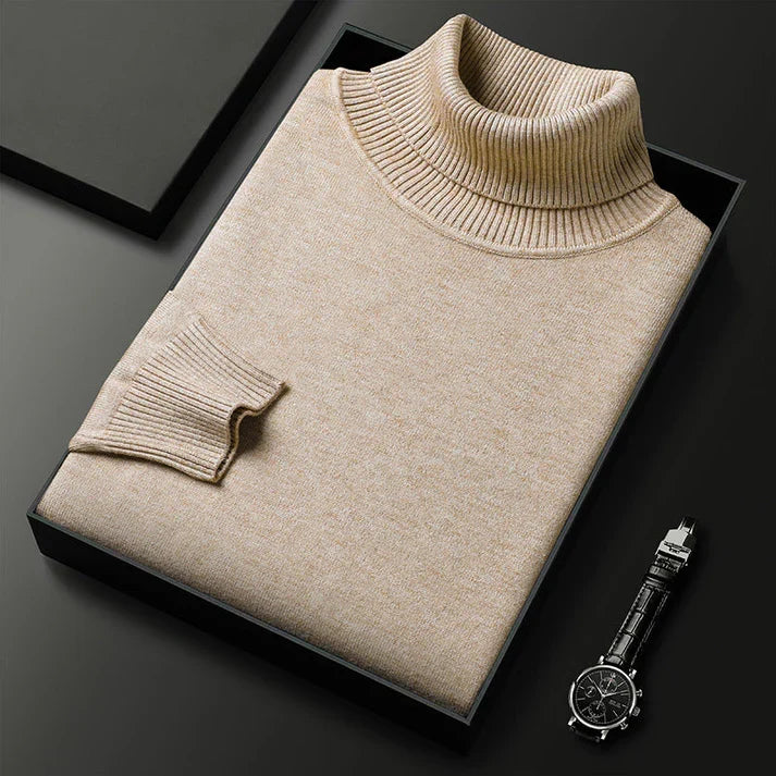 Helvano | Strickpullover mit Rollkragen für Herren