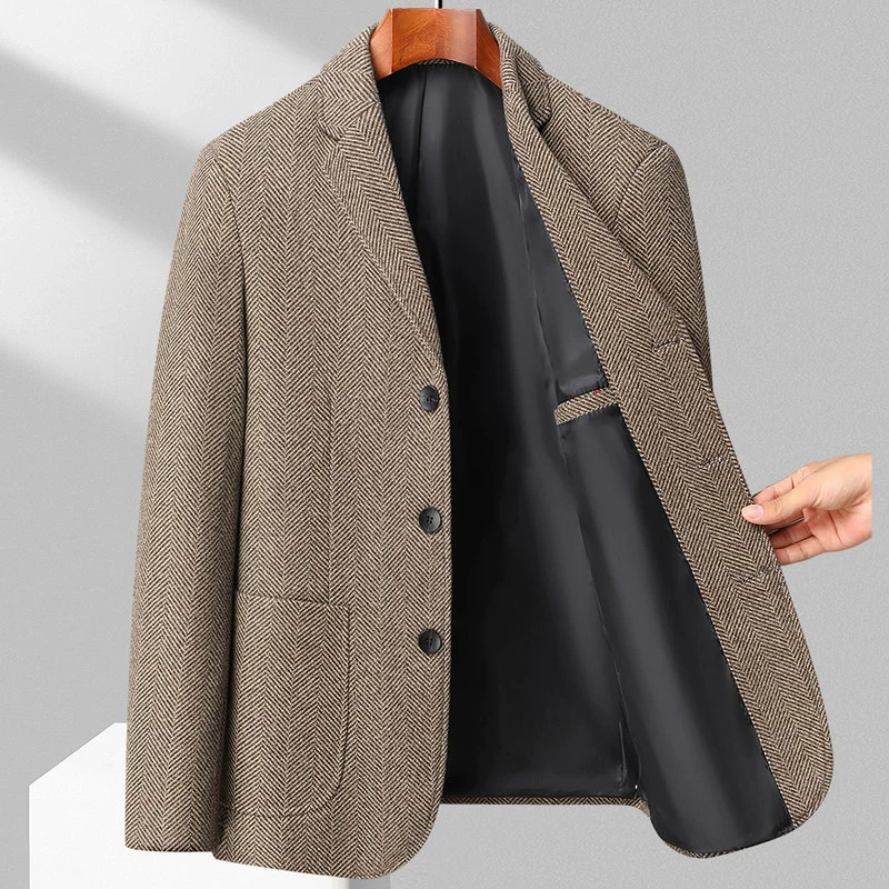Helvano | Herren Blazer aus Wollmischung