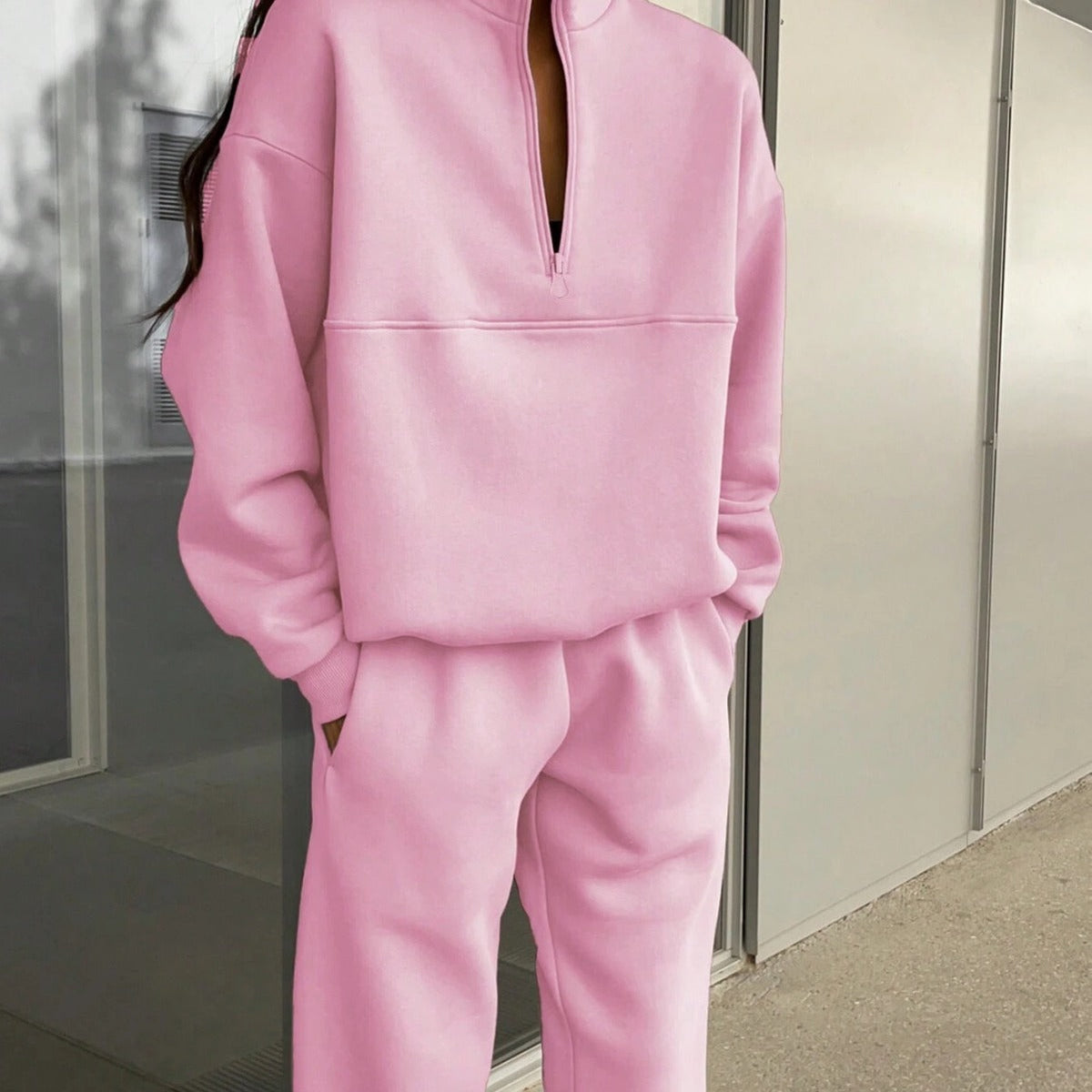 Helvano | Sportlicher Jogginganzug für Damen mit Zip-Hoodie