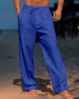 Helvano | Klassische Leinenhose für Herren