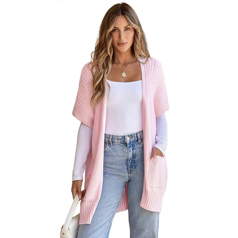 Helvano | Leichter offener Strickcardigan für Damen