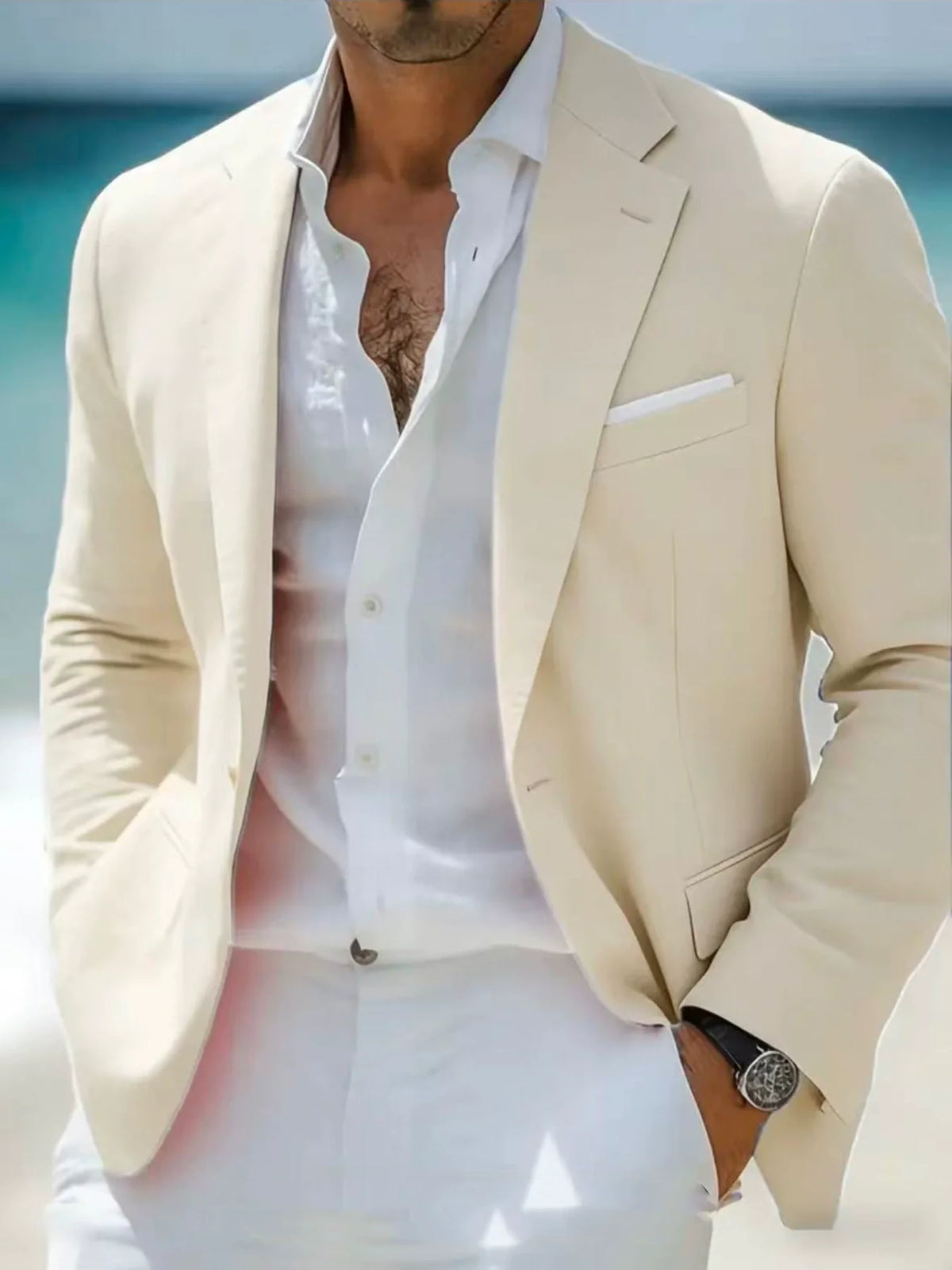 Helvano | Herren Blazer mit klassischem Revers