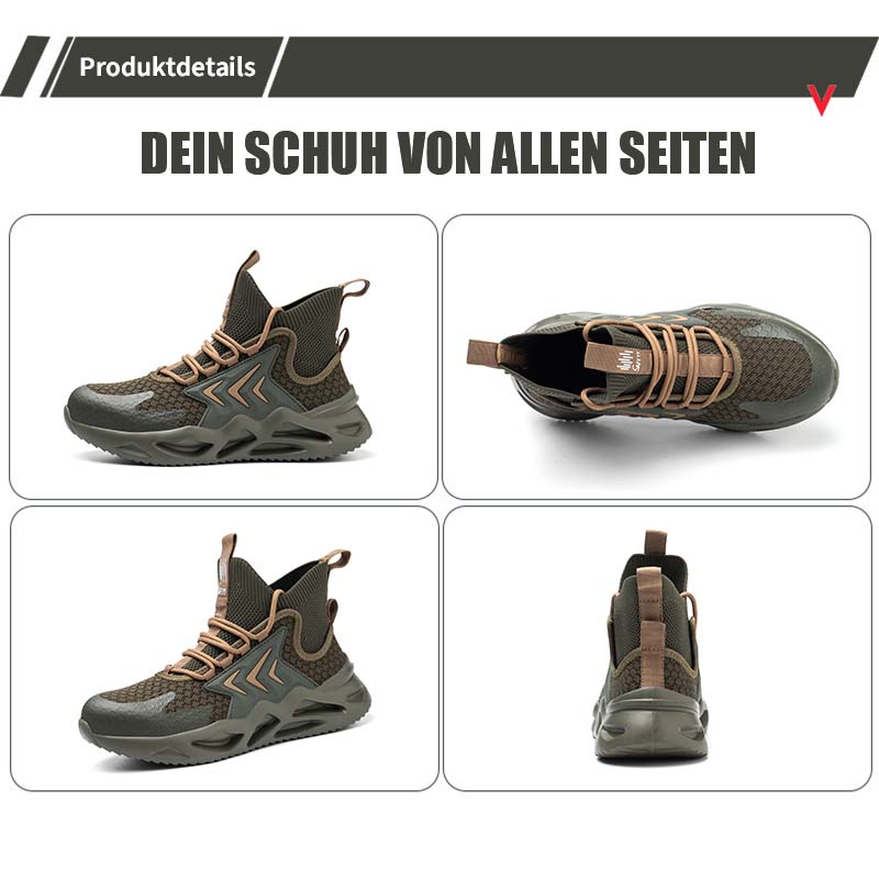 Helvano | Atmungsaktive Sicherheitsschuhe für Herren