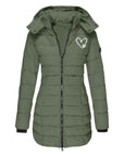Helvano | Gesteppte Winterjacke mit abnehmbarer Kapuze für Damen