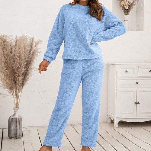 Helvano | Kuscheliges Fleece-Pyjama-Set für Damen