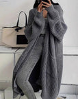 Helvano | Oversized Strickmantel für Damen