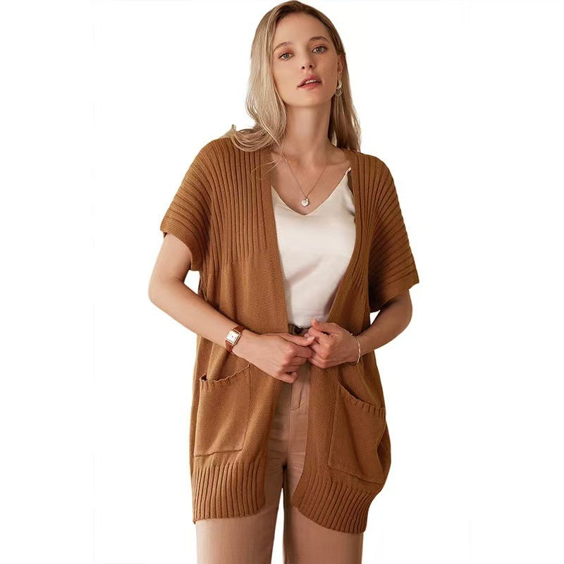 Helvano | Leichter offener Strickcardigan für Damen