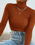 Helvano | Rollkragenpullover mit Rippstruktur für Damen