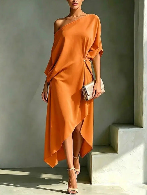 Helvano | Asymmetrisches Kleid für Damen