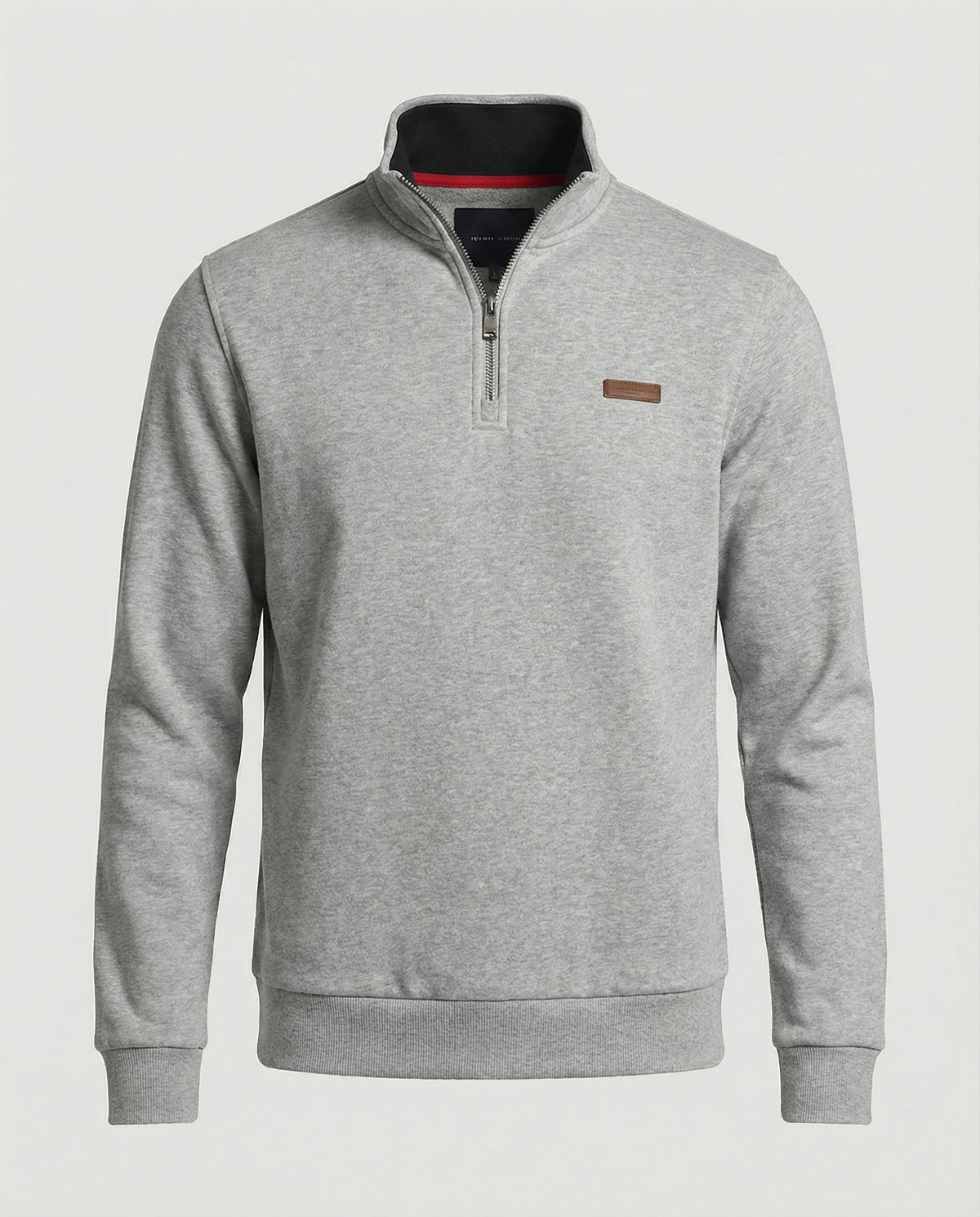 Helvano | Herren Fleece-Pullover mit Half-Zip