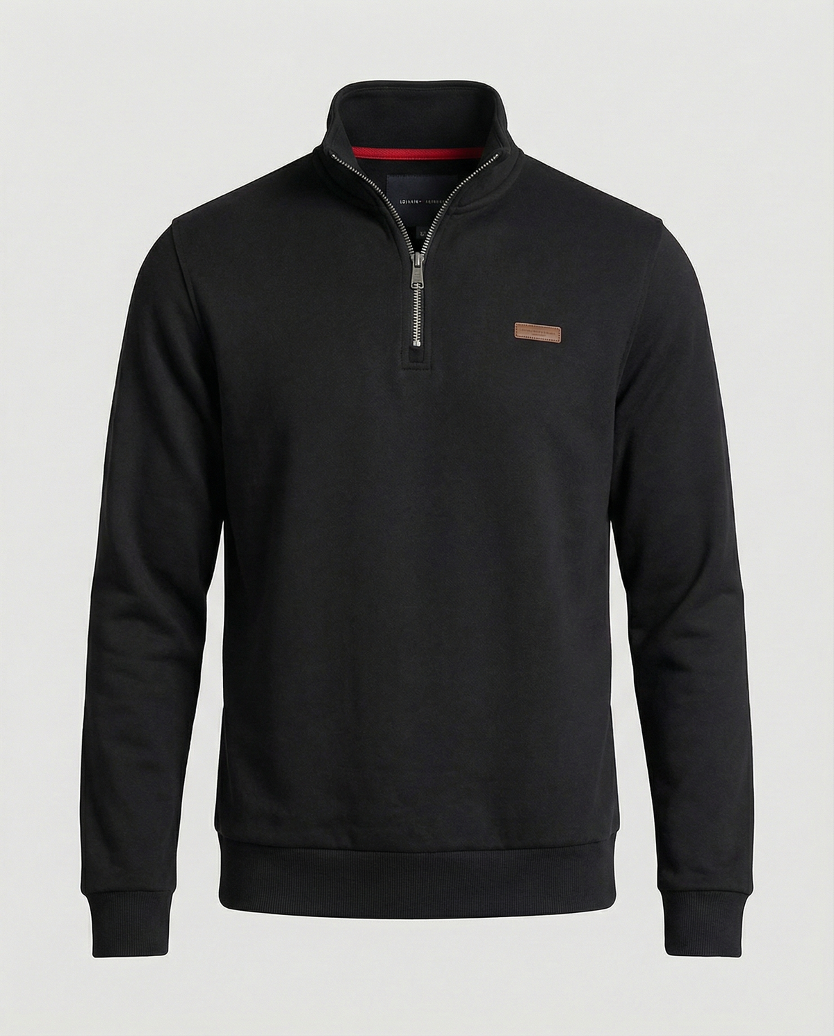 Helvano | Herren Fleece-Pullover mit Half-Zip