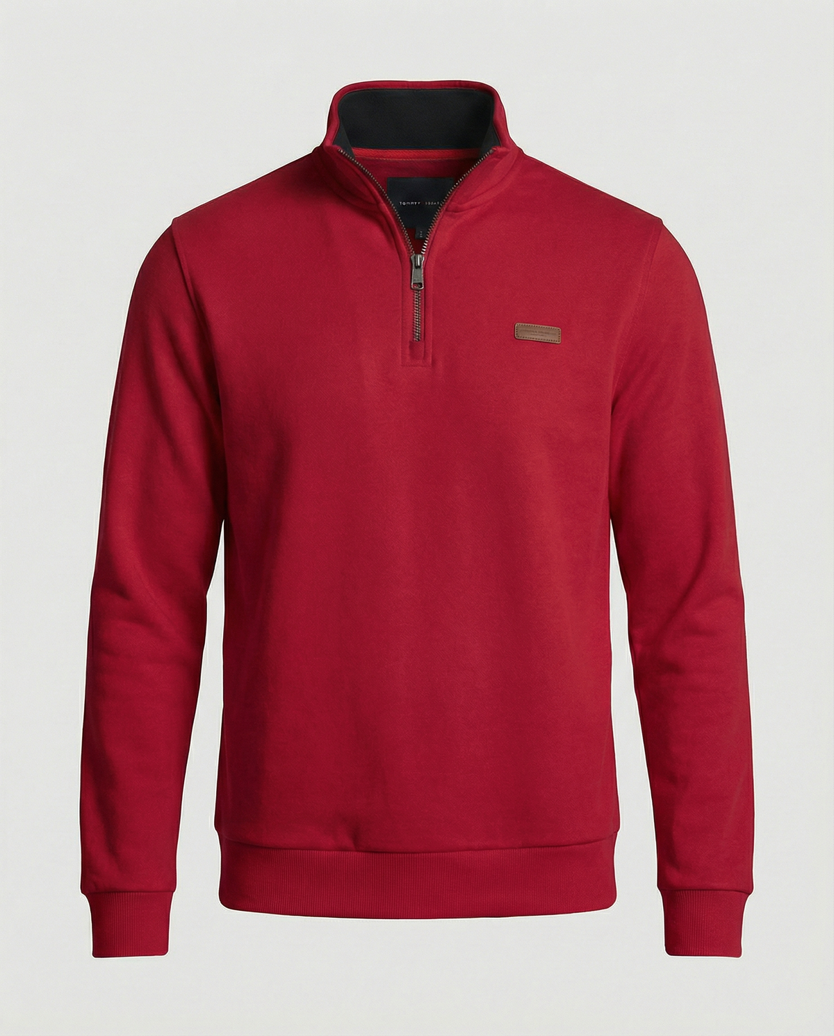 Helvano | Herren Fleece-Pullover mit Half-Zip