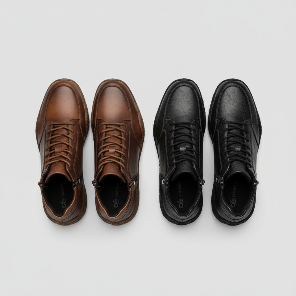 Helvano | Robuste Lederstiefel für Herren