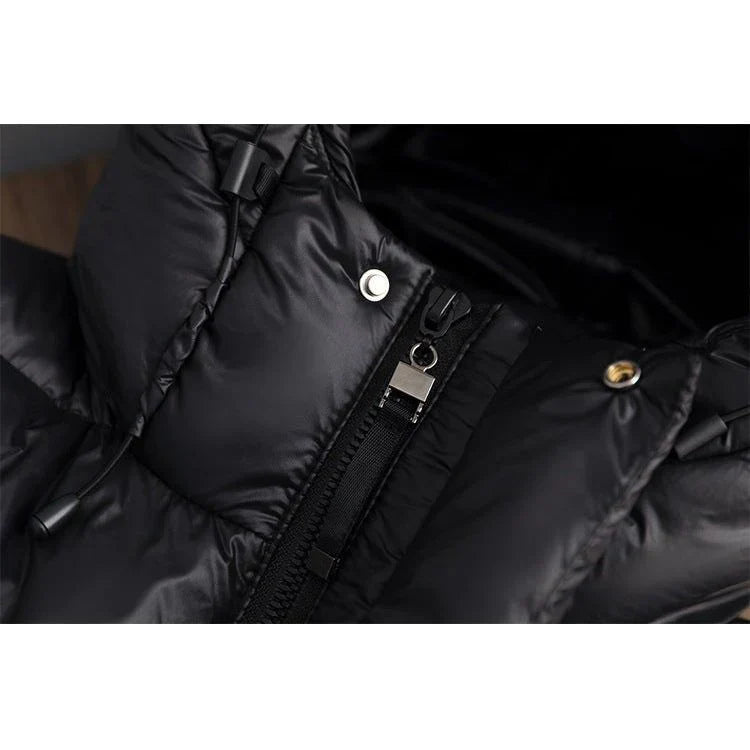 Helvano | Warme Daunen-Winterjacke für Damen in Schwarz