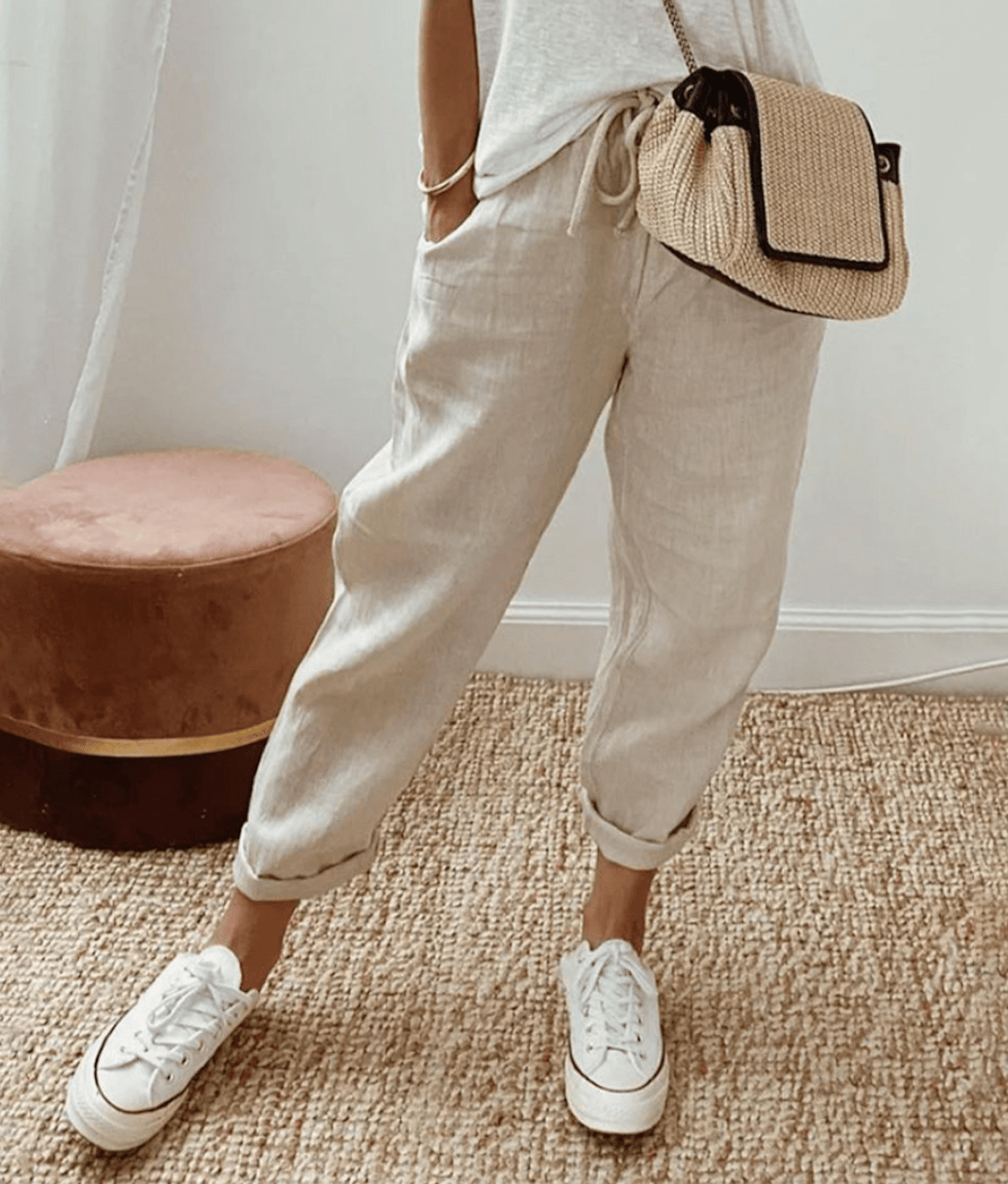 Helvano | Elegante Damenhose mit Tunnelzug