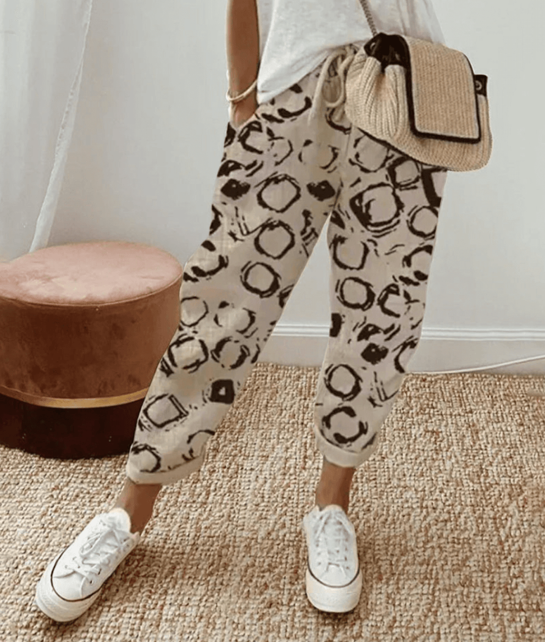 Helvano | Elegante Damenhose mit Tunnelzug