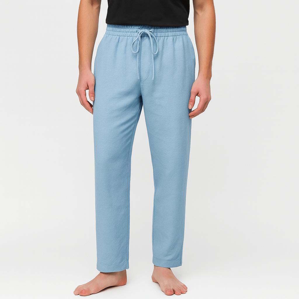 Helvano | Leinenhose für Herren mit Tunnelzug