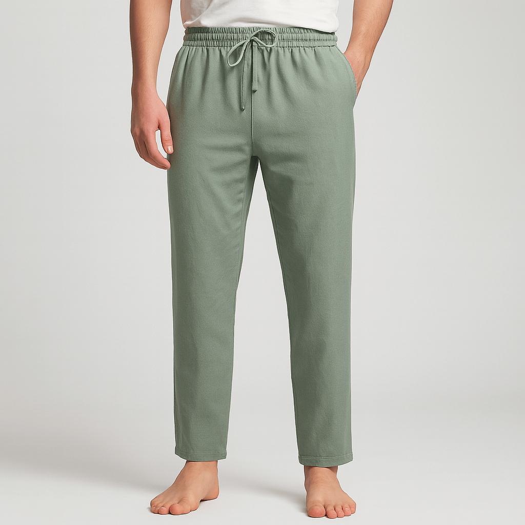 Helvano | Leinenhose für Herren mit Tunnelzug