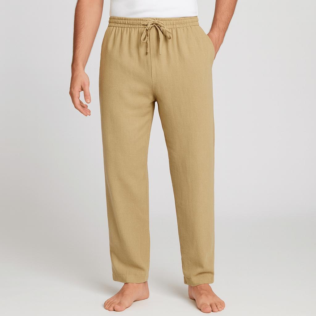 Helvano | Leinenhose für Herren mit Tunnelzug