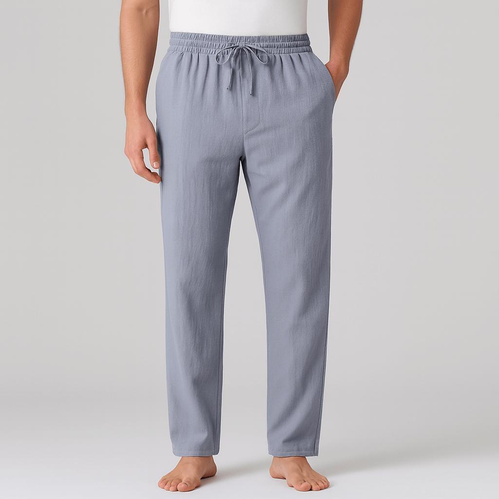 Helvano | Leinenhose für Herren mit Tunnelzug