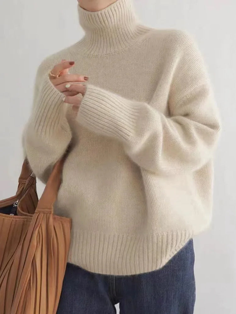 Helvano | Eleganter Rollkragenpullover für Damen