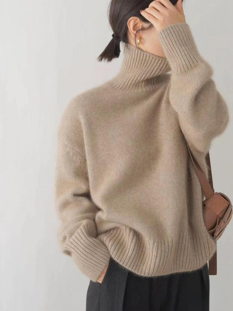 Helvano | Eleganter Rollkragenpullover für Damen