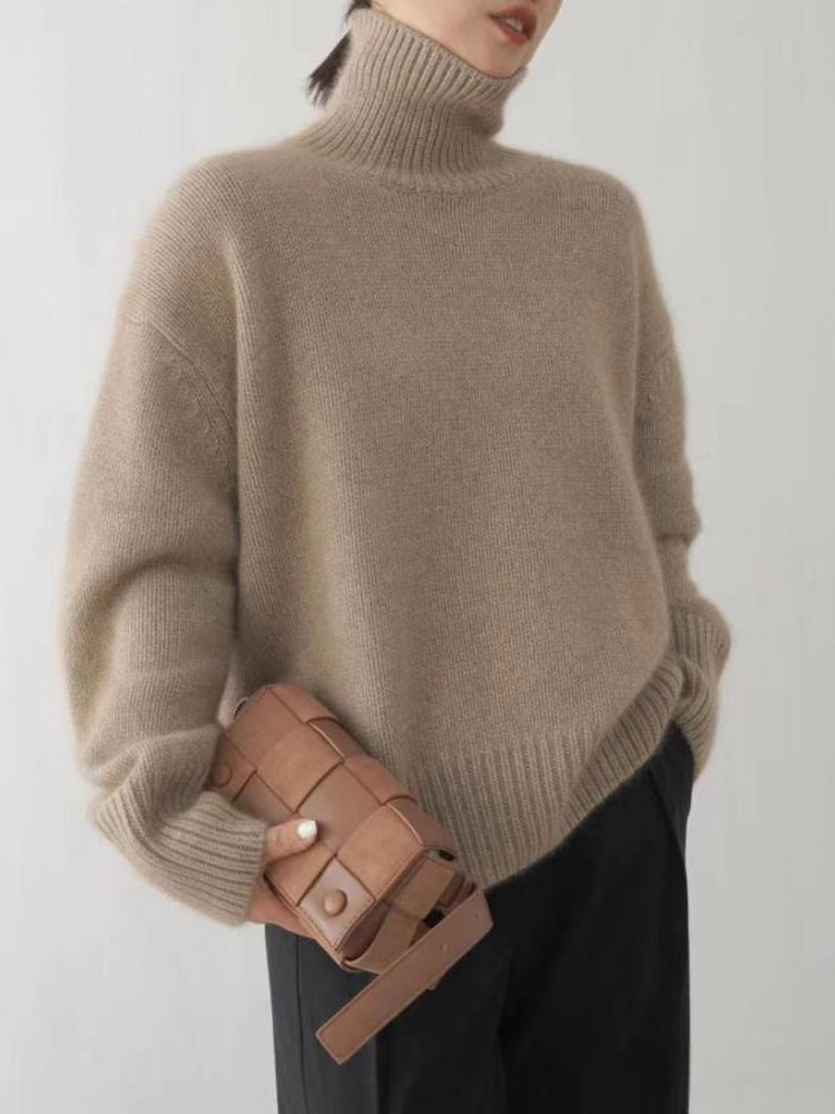 Helvano | Eleganter Rollkragenpullover für Damen