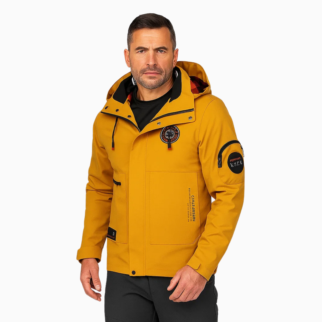 Helvano | Leichte Outdoorjacke mit Kapuze für Herren