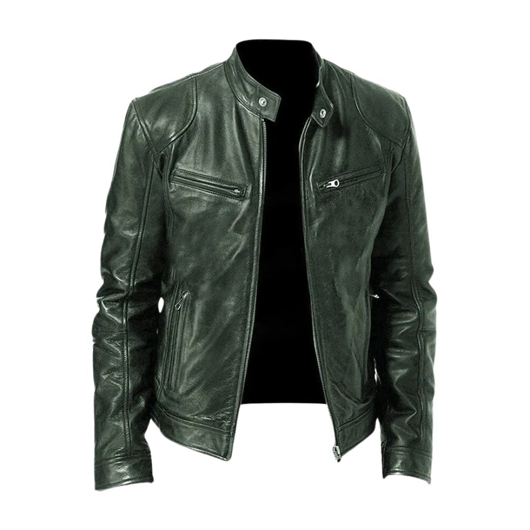 Helvano | Slim-Fit Herrenjacke mit Stehkragen